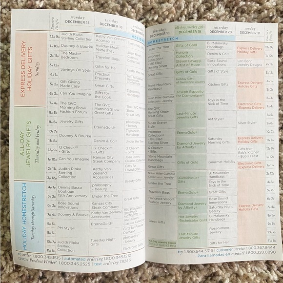 2008 December 8th to 2009 January 4th Q Quide Bryant Park brochure - Picture 6 of 10